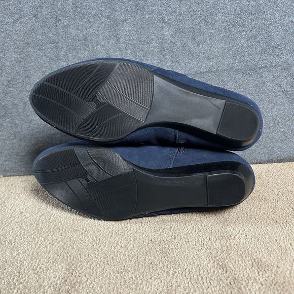 Array Women's Cheyenne Blue Leather Chukka Boots Size 9M- NEW - Picture 5 of 9